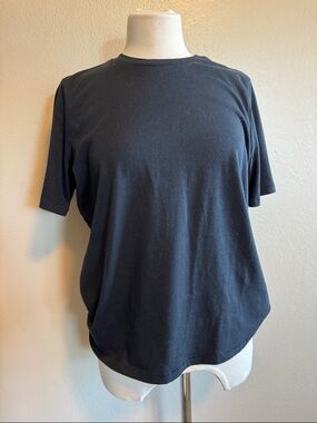 Classic Black Crewneck Women's T-Shirt